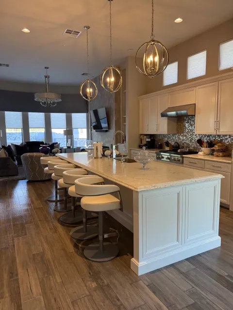 Deep cleaned kitchen in a Portland home